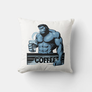 Coussin Ape café