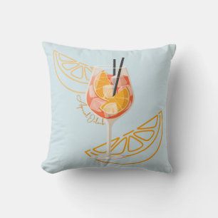 Coussin Aperol O'Clock