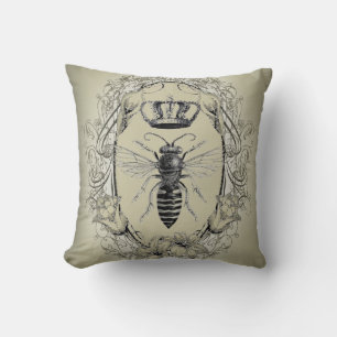 Coussin apiculteur de paris steampunk reine d'abeille fran