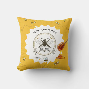 Coussin Apiculteur Vintage Entreprise de miel 