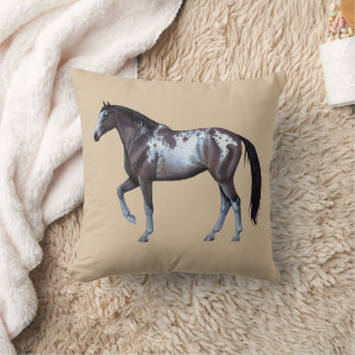 Coussin Appaloosa mare | Running Western horse -