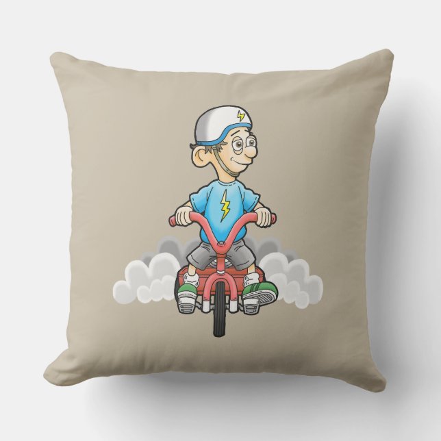 Coussin Appel à tous les vélos (Recto)