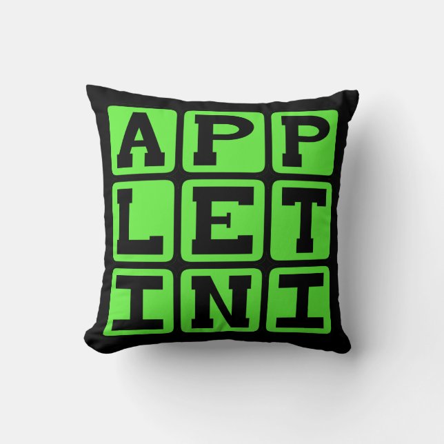 Coussin Appletini, Martini aromatisé (Recto)