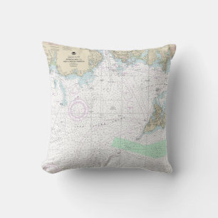 Coussin Approches de la nouvelle carte nautique du port de