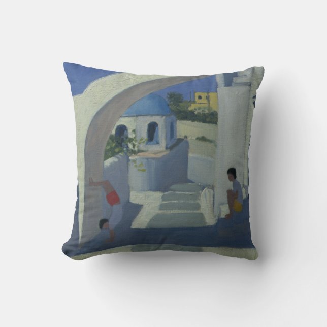 Coussin Appui renversé Santorini (Recto)