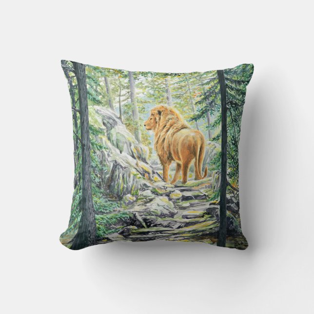Coussin Après le lion - (Recto)