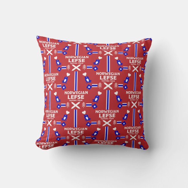 Coussin Apron norvégien de gauche (Recto)