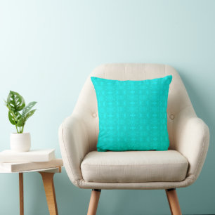 Coussin Aqua Blue – Calme Côtière Décorative 
