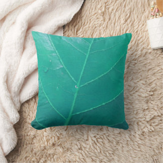Coussin Aqua Leaf