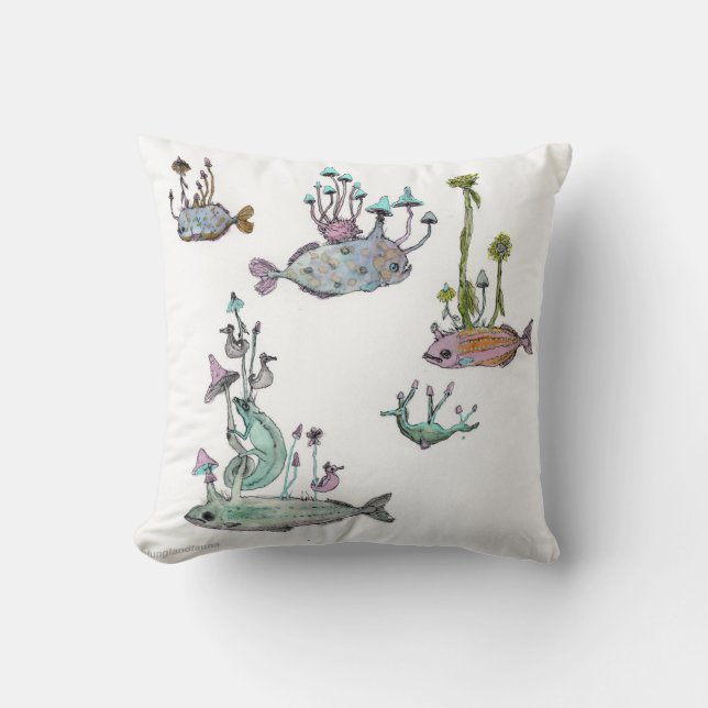 Coussin aquarelle (Recto)