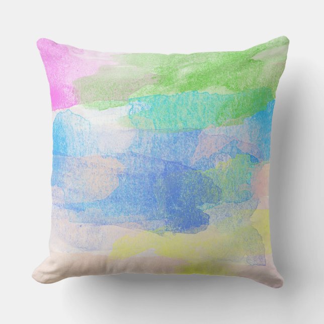 Coussin Aquarelle (Recto)