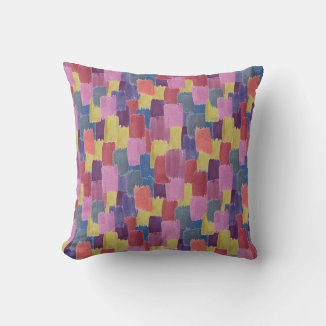 Coussin Aquarelle Abstraite : arrière - plan de splash san (Recto)