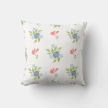 Aquarelle Blueberry Floral