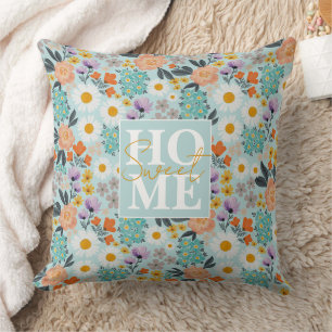 Coussin Aquarelle Boho Floral
