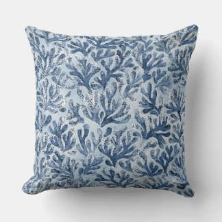 Coussin Aquarelle Corail