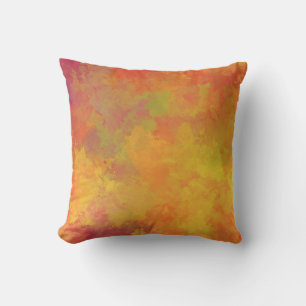 Coussin Aquarelle d'automne - Cosy automne Vibes artistiqu