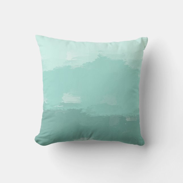 Coussin Aquarelle en bon état Ombre (Recto)