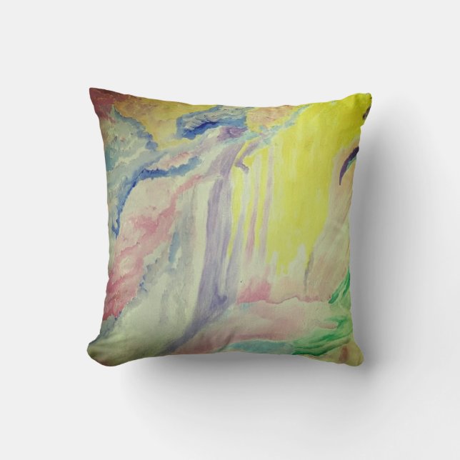 Coussin Aquarelle | Filtre Rocoleta | (Recto)