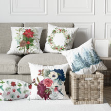 Aquarelle florale fleurs de pin d'hiver Décor hive