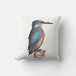 Coussin Aquarelle Kingfisher Jeu d'oreiller
