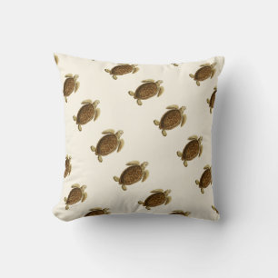 Coussin Aquarelle marine Vintage personnalisée