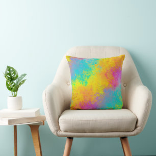 Coussin Aquarelle - Motif transparent 11