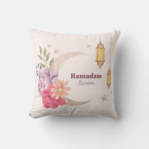 Coussin Aquarelle Ramadan Kareem    MosquéeJeter le Couss