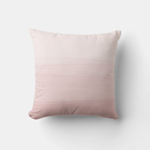 Coussin Aquarelle rose pâle Ombré