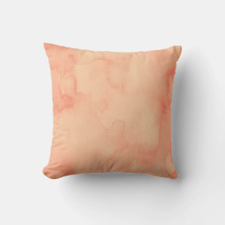 Coussin Aquarelle Sorbet Pêcher