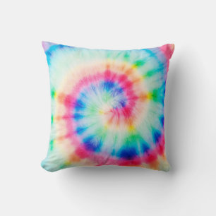 Coussin Aquarelle Spirale. Art Artistique Bio Dirty Art. S