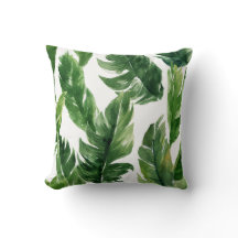 Aquarelle verte Feuille  Motif