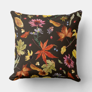 Coussin Aquarelle Vibes d'automne