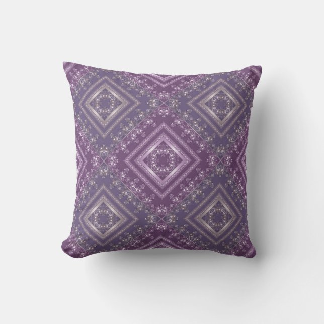 Coussin arabe abstrait décoratif est baroque ornemental (Recto)