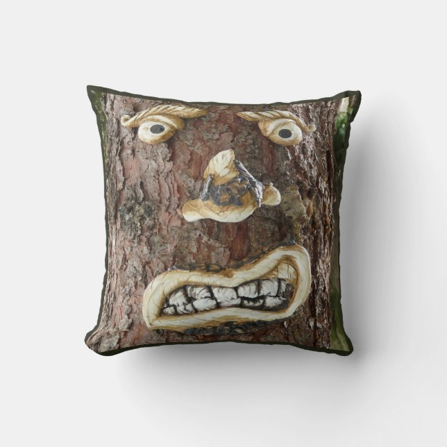 Coussin Arborescence faciale (Recto)