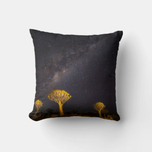 Coussin Arbre à frai de la voie lactée   Keetmanshoop Nami