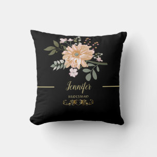 Coussin Arbre chic Fleur Monogrammé