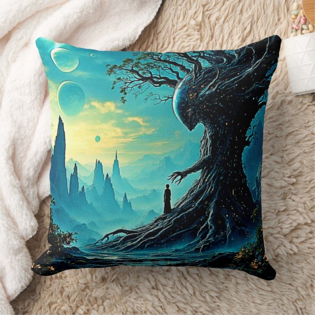 Coussin Arbre cosmique de vie Imaginaire (Couverture)