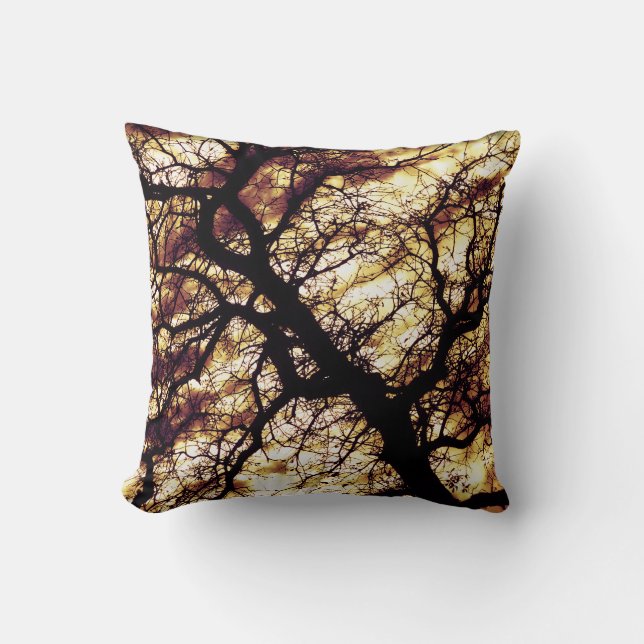 Coussin Arbre de chêne (Recto)