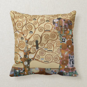 Coussin Arbre de Gustav Klimt de la vie