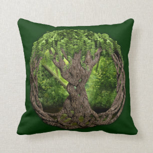 Coussin Arbre de la vie celtique