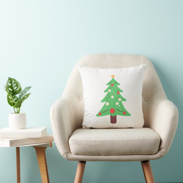 Coussin Arbre de Noël (Chaise)