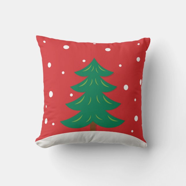 Coussin Arbre de Noël (Recto)