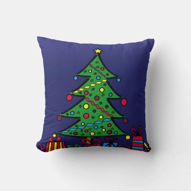 Coussin Arbre de Noël (Recto)