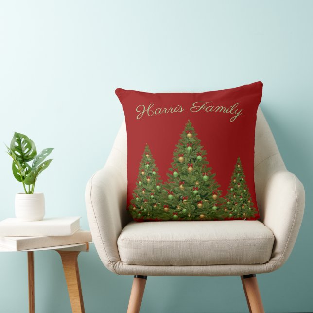 Coussin Arbre de Noël (Chaise)