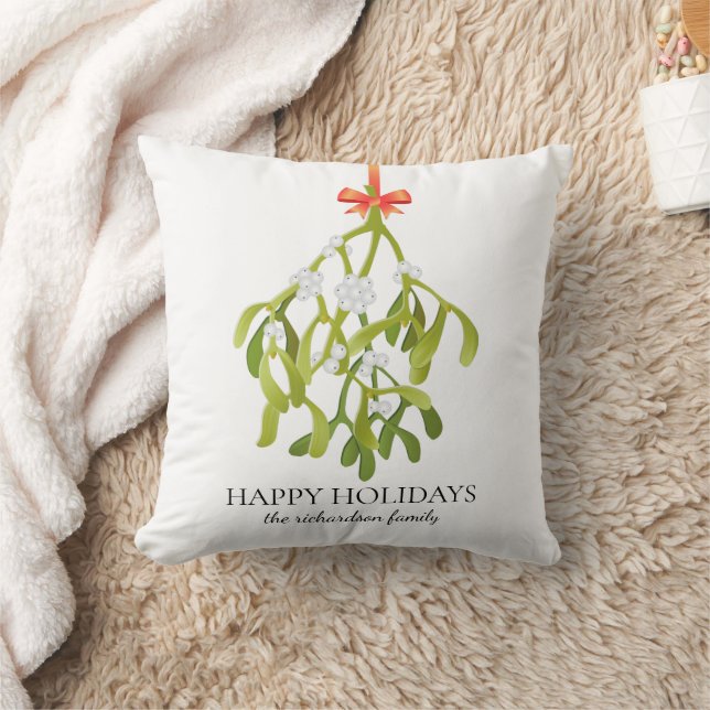 Coussin Arbre de noël Abstrait rétro (Couverture)