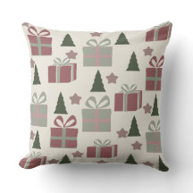 Arbre de Noël et boîte cadeau Motif