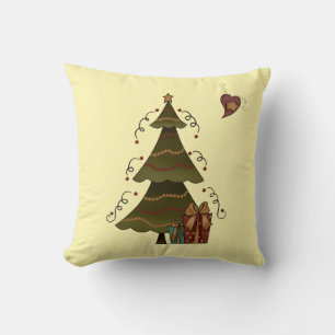 Coussin Arbre de Noël fantaisiste