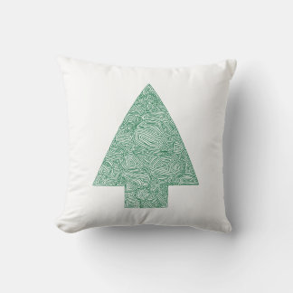 Coussin Arbre de Noël moderne