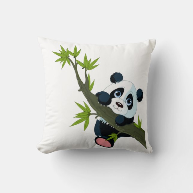 Coussin Arbre de Panda (Recto)