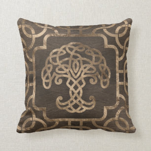 Coussin Arbre de vie - Yggdrasil sur Motif celte